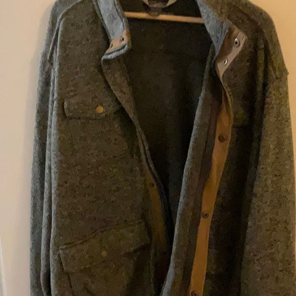 Vintage Eddie Bauer snap fleece in chore jacket style. Size XXL - Picture 5 of 5